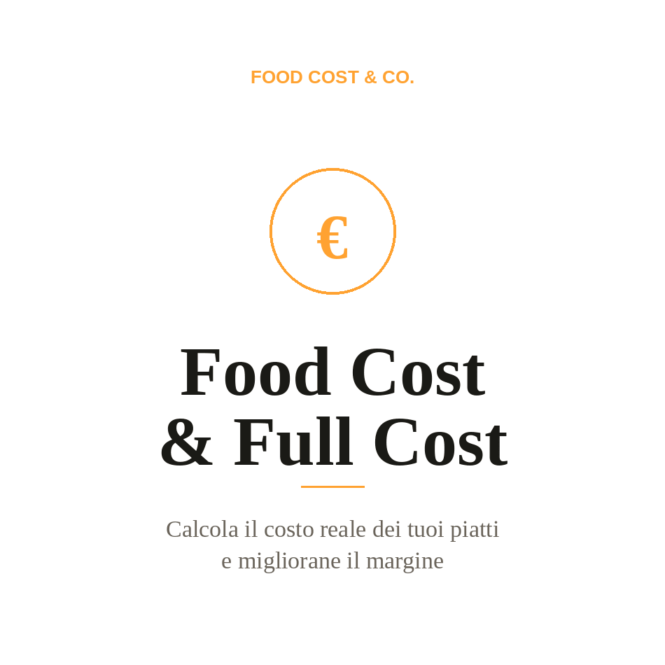 Food Cost - FoodCost&Co