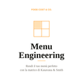 Menu Engineering - FoodCost&Co